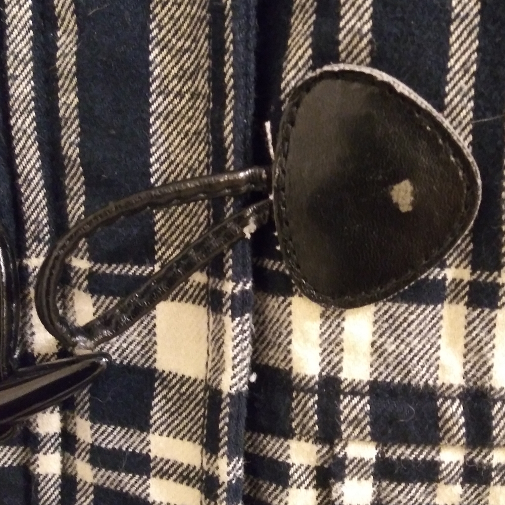 BP Plaid Peacoat - Picture 6 of 7